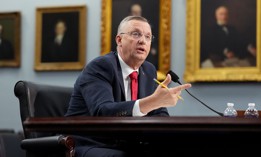 Veterans Affairs Secretary Doug Collins testifies before the House Appropriations Committee Subcommittee on Military Construction, Veterans Affairs, and Related Agencies in the Rayburn House Office Building on May 15, 2025 in Washington, DC.